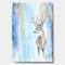 Designart - Winter Buck - Cottage Gallery-wrapped Canvas